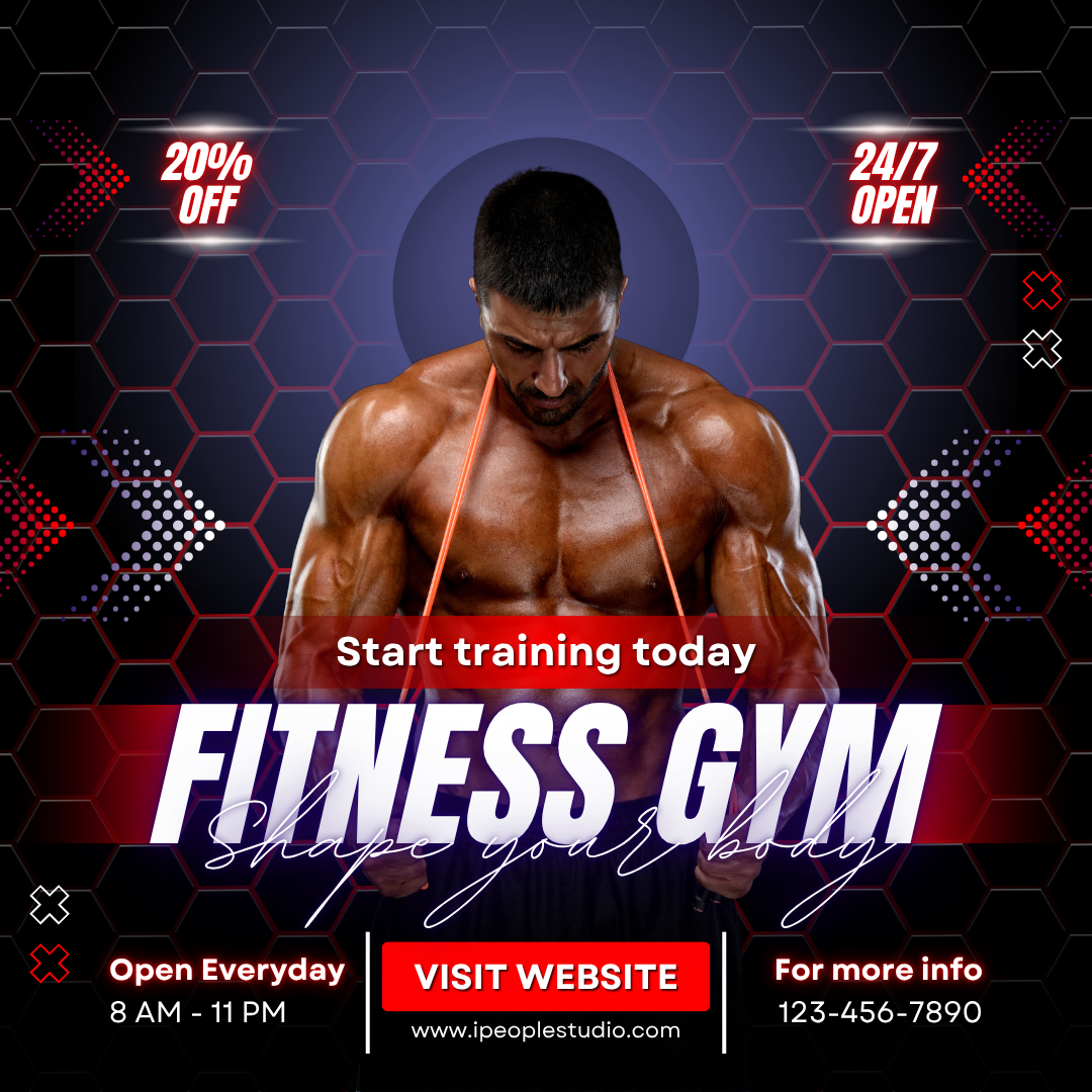 Gym website design
